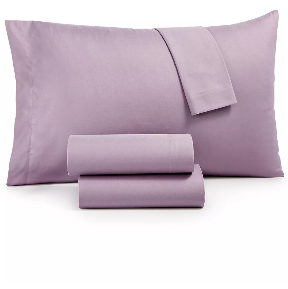 🆕️Microfibre 3 Pc. Sheet Set, Twin, Light Purple.